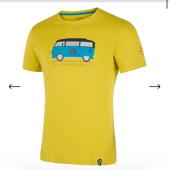 La Sportiva Italy Van T-shirt in color Bamboo, size L - Picture 1 of 5